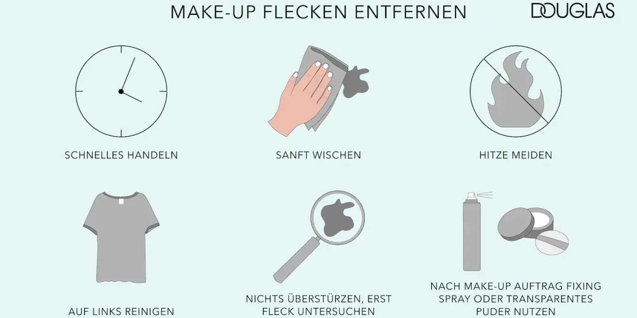 Make-up-Flecken entfernen? So geht's wirklich ohne Reiben!