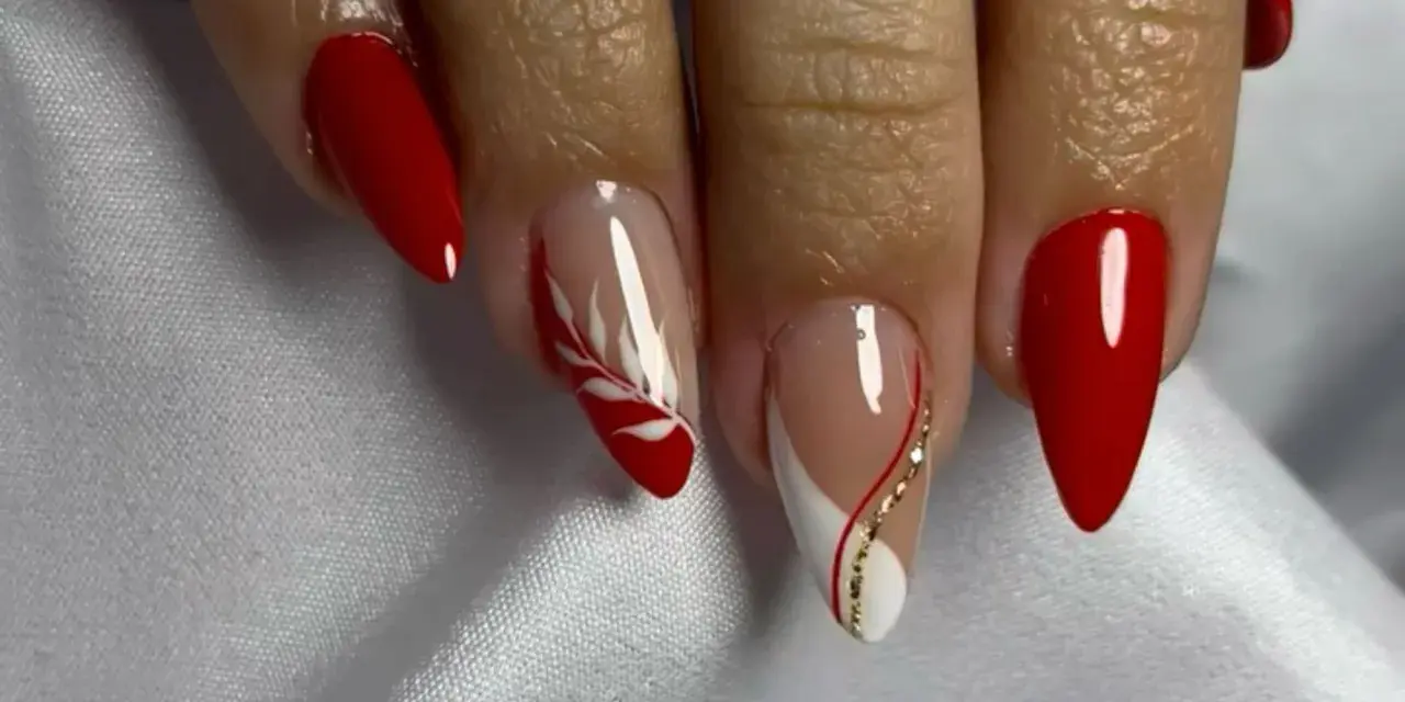 Rote Nägel mit Muster: So gelingen Ihnen trendige Designs!