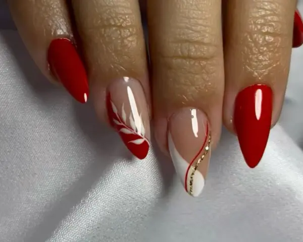 Rote Nägel mit Muster: So gelingen Ihnen trendige Designs!