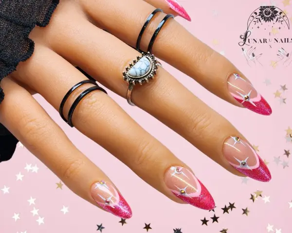 Nägel French Rosa Glitzer: Dein Guide für elegante Trend-Looks