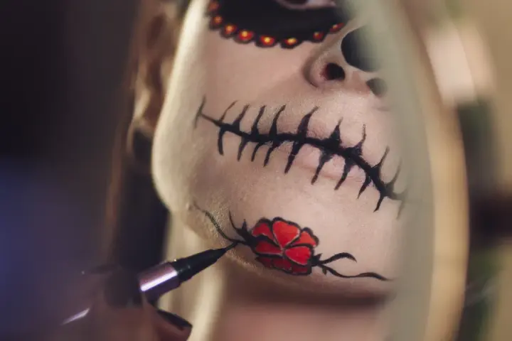 Halloween Make-up Männer: Kreative Ideen von einfach bis spektakulär