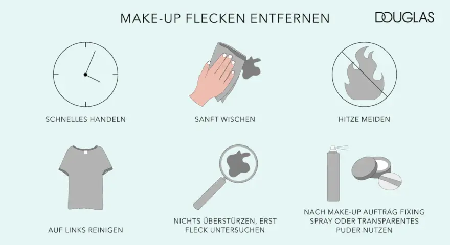 Make-up-Flecken entfernen? So geht's wirklich ohne Reiben!