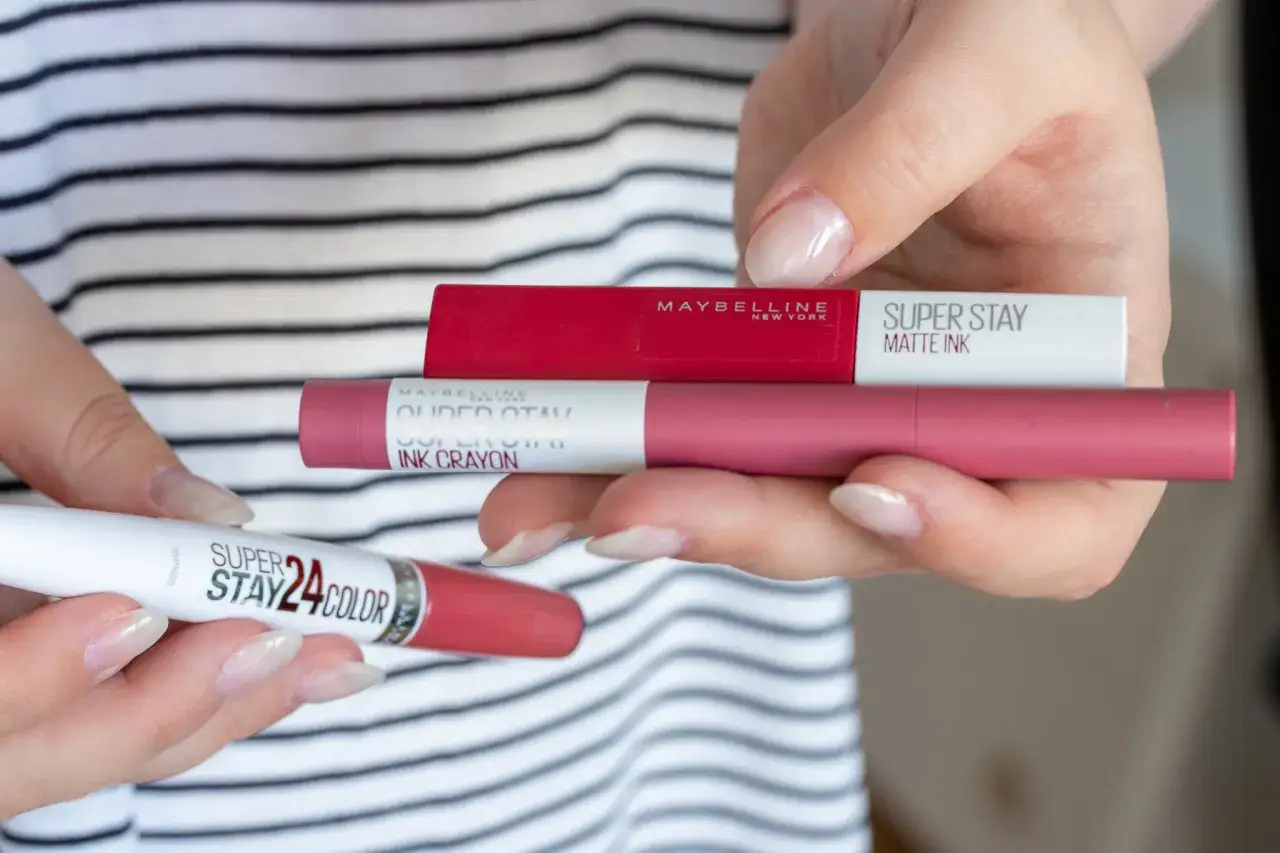 kussechter Lippenstift Swatch Anwendung