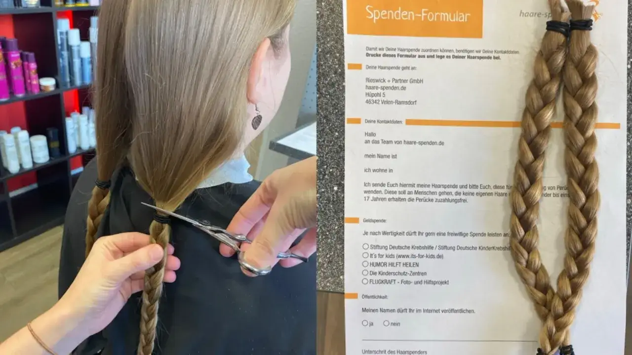Haarspende Mindestlänge Messen