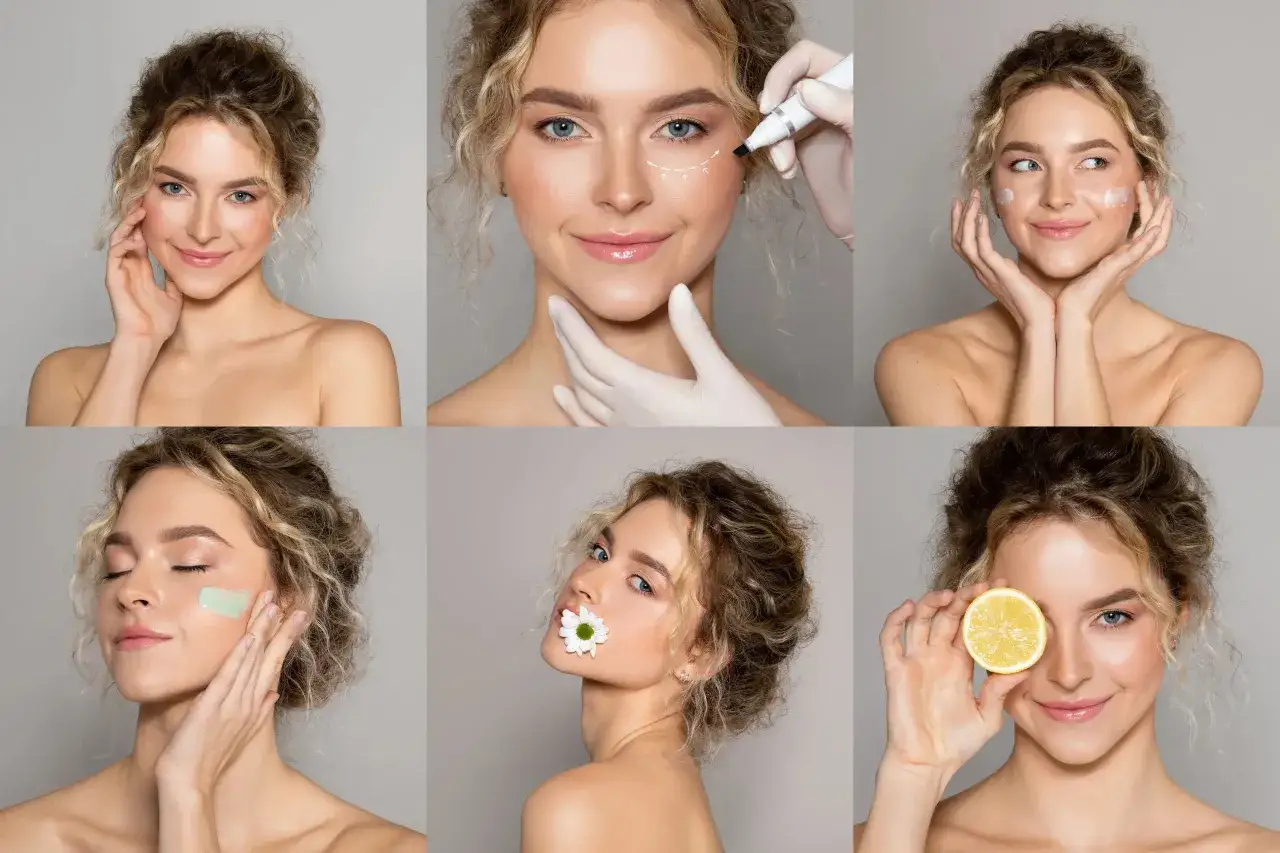 Schritt-für-Schritt Gesichtsroutine