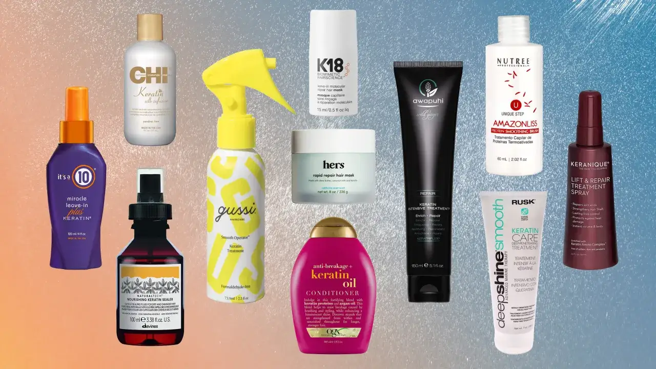 Keratin Behandlung Home Kit Produkte