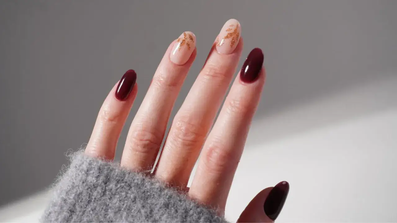Herbst Nägel Farbpalette Inspiration