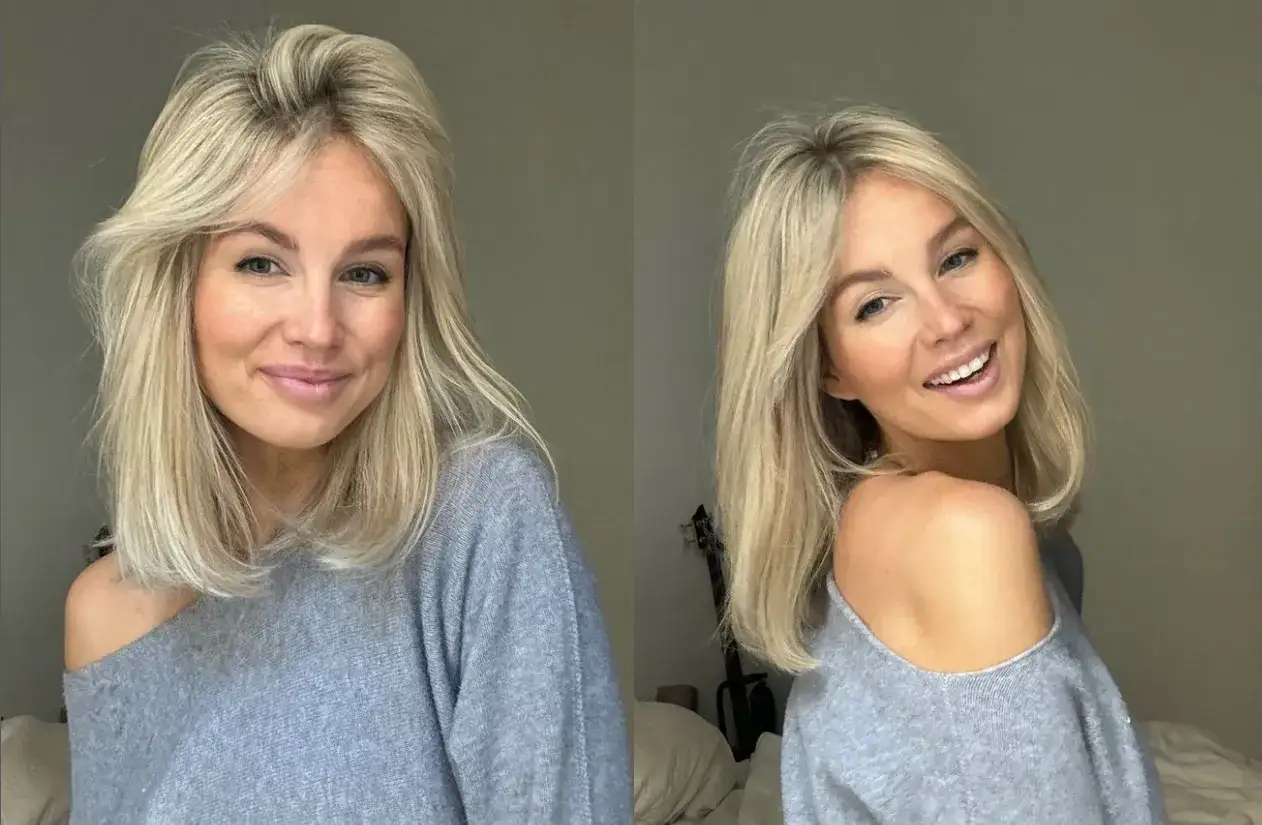 balayage highlights dünne haare