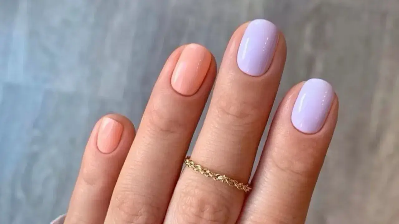 Glitzer Nägel kurze Nägel vs lange Nägel